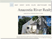 Tablet Screenshot of anacostiariverrealty.com